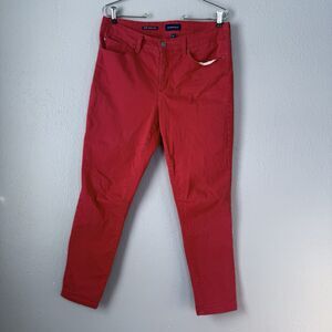Charter Club Bristol Skinny Ankle Woman’s Size 8 Red